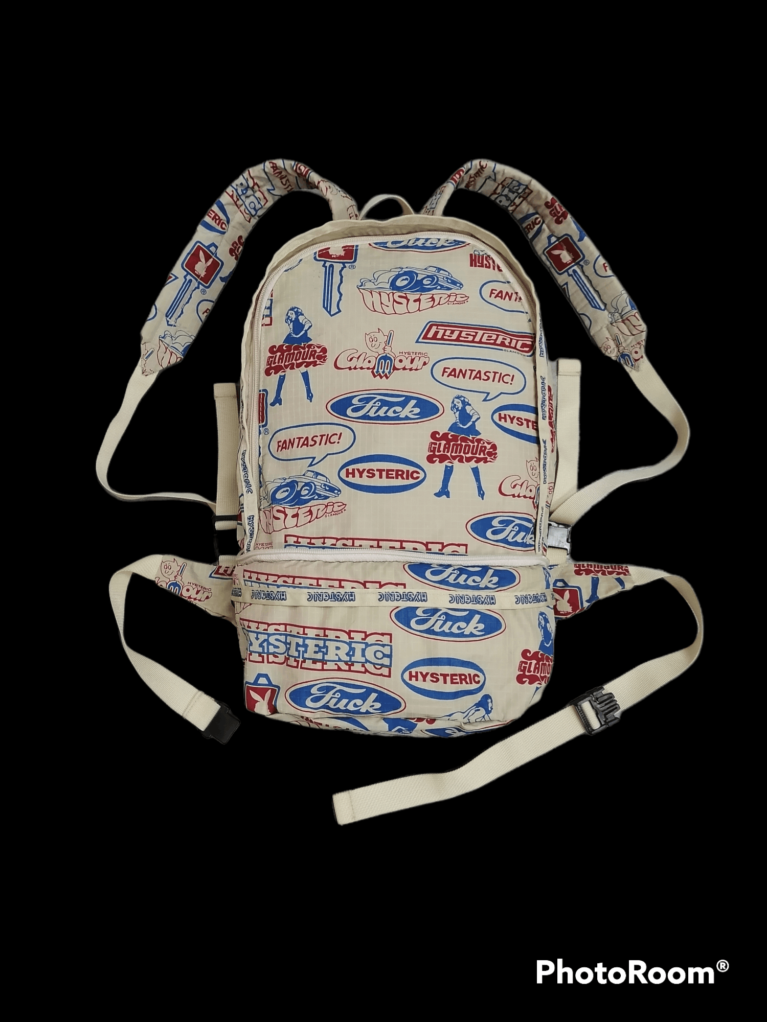 Hysteric Glamour × Japanese Brand 🔥2 In 1 Bagpack / Waist bag Hysteric Glamour Size ONE SIZE - 2 Thumbnail