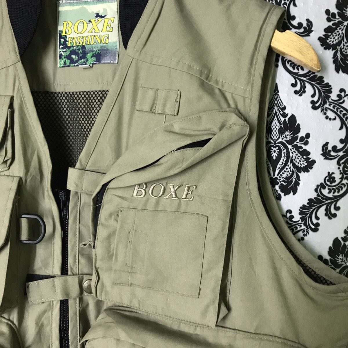 Japanese Brand RARE BOXE FISHING MESH TACTICAL MULTIPOCKET NICE DESIGN Size US M / EU 48-50 / 2 - 5 Thumbnail