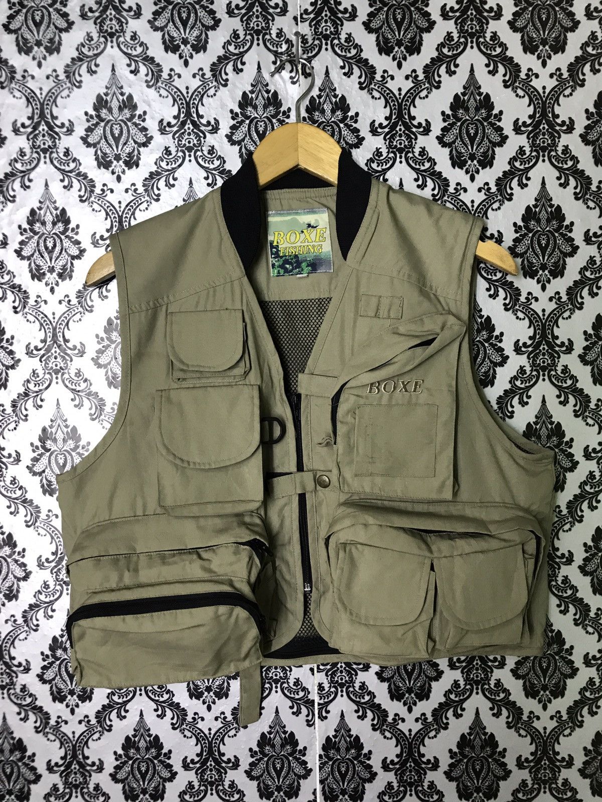Japanese Brand RARE BOXE FISHING MESH TACTICAL MULTIPOCKET NICE DESIGN Size US M / EU 48-50 / 2 - 1 Thumbnail