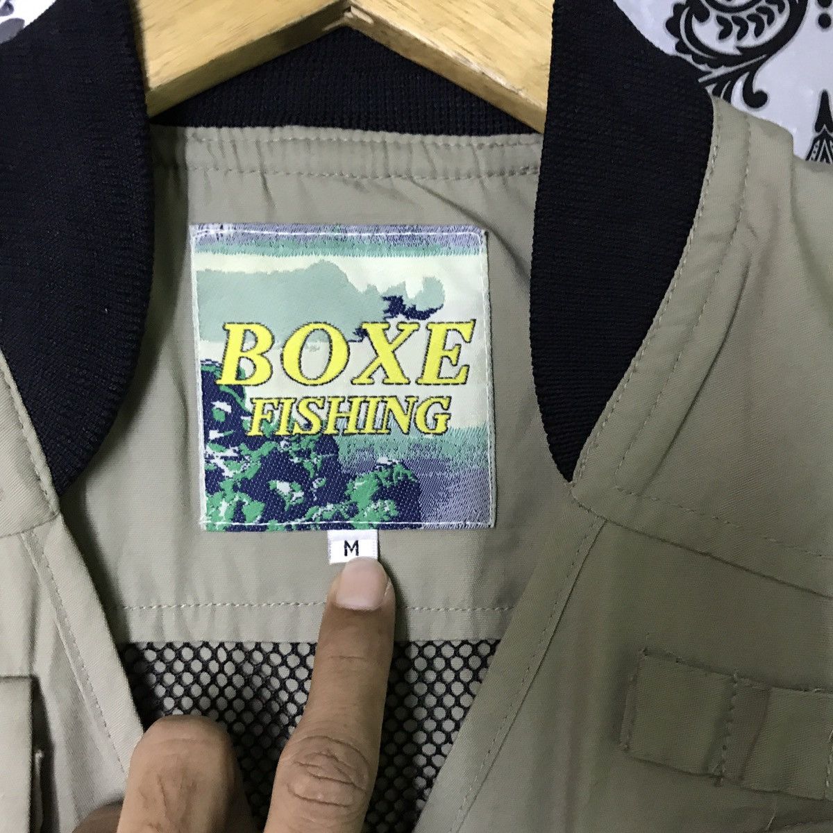 Japanese Brand RARE BOXE FISHING MESH TACTICAL MULTIPOCKET NICE DESIGN Size US M / EU 48-50 / 2 - 7 Thumbnail