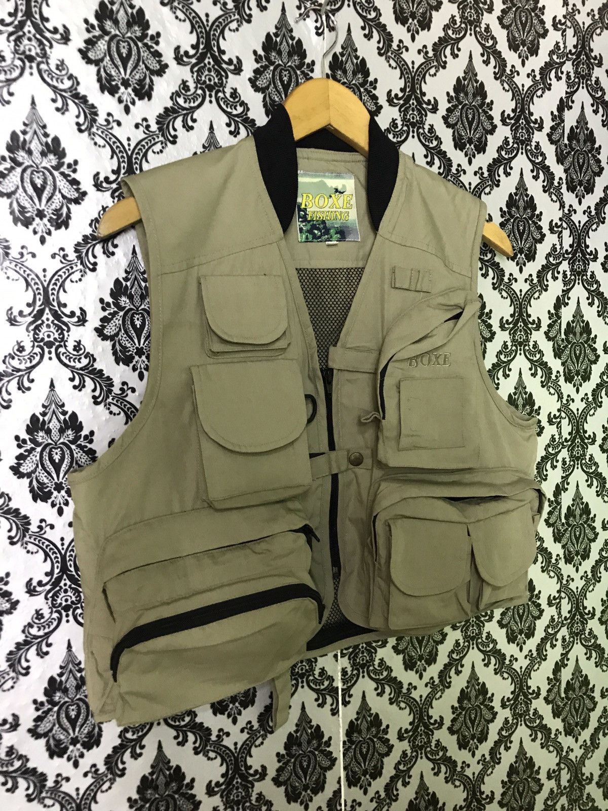 Japanese Brand RARE BOXE FISHING MESH TACTICAL MULTIPOCKET NICE DESIGN Size US M / EU 48-50 / 2 - 2 Thumbnail