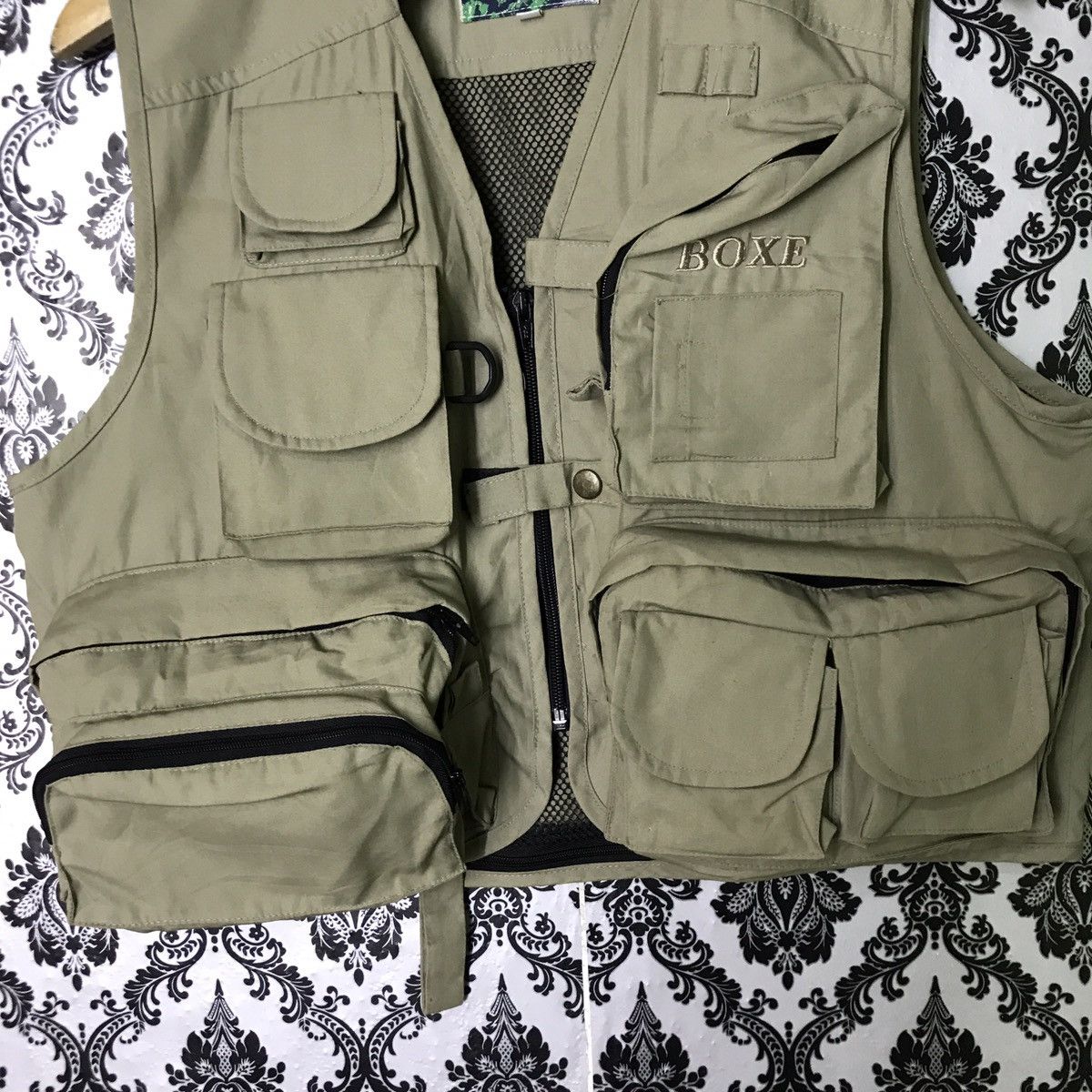 Japanese Brand RARE BOXE FISHING MESH TACTICAL MULTIPOCKET NICE DESIGN Size US M / EU 48-50 / 2 - 3 Thumbnail