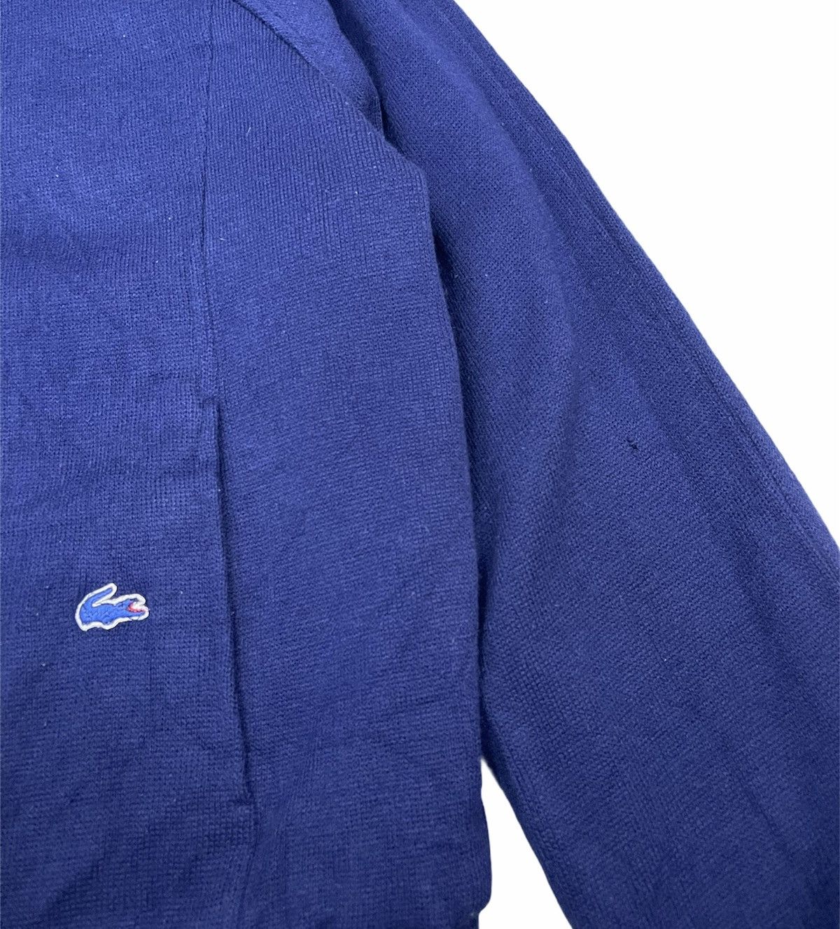 Lacoste LACOSTE REVERSIBLE KNIT BOMBER JACKET Size US L / EU 52-54 / 3 - 7 Thumbnail