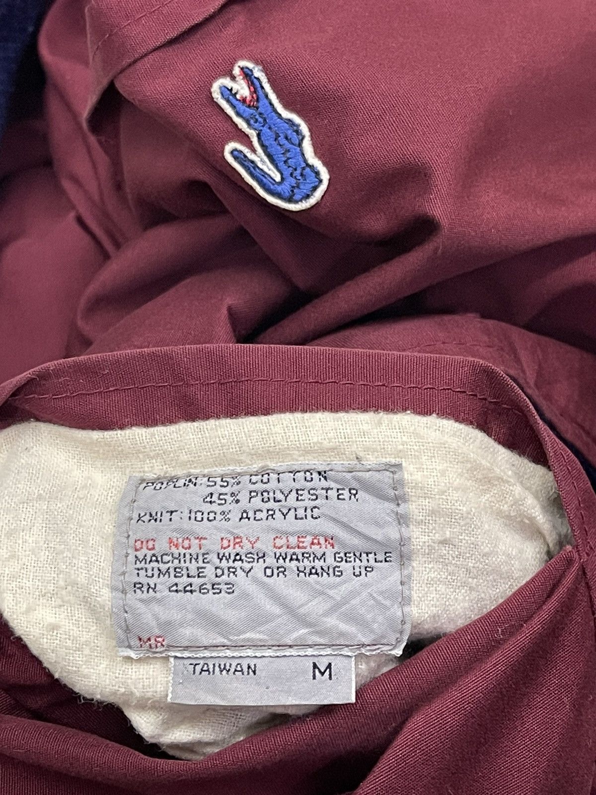 Lacoste LACOSTE REVERSIBLE KNIT BOMBER JACKET Size US L / EU 52-54 / 3 - 8 Thumbnail