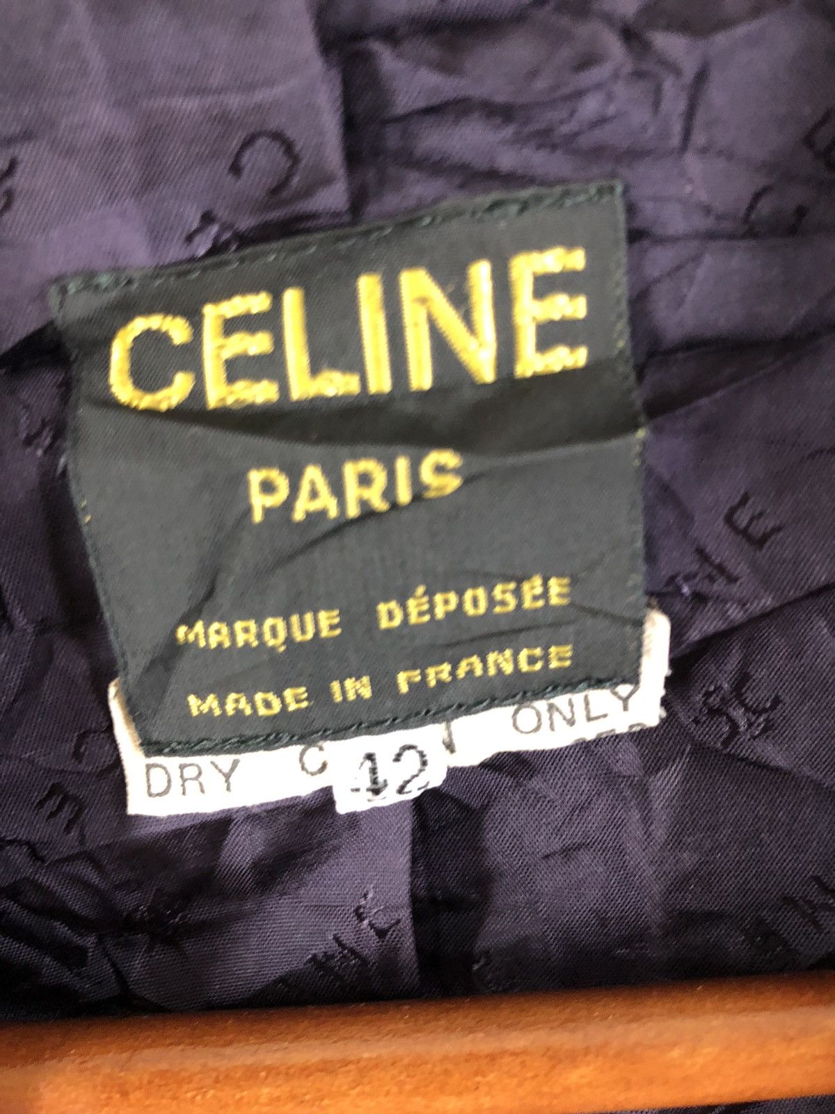 Celine Celine Made In France Blazer Jacket Size US S / EU 44-46 / 1 - 3 Thumbnail