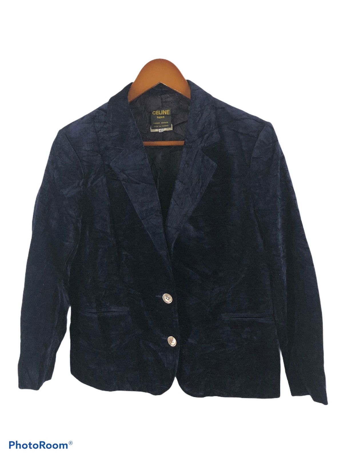 Celine Celine Made In France Blazer Jacket Size US S / EU 44-46 / 1 - 1 Thumbnail