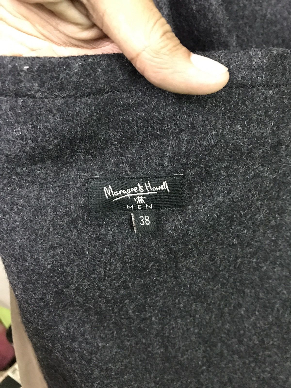 Margaret Howell MARGARET HOWELL MEN OVERCOAT WOOL CASHMERE LINING Size US M / EU 48-50 / 2 - 7 Thumbnail