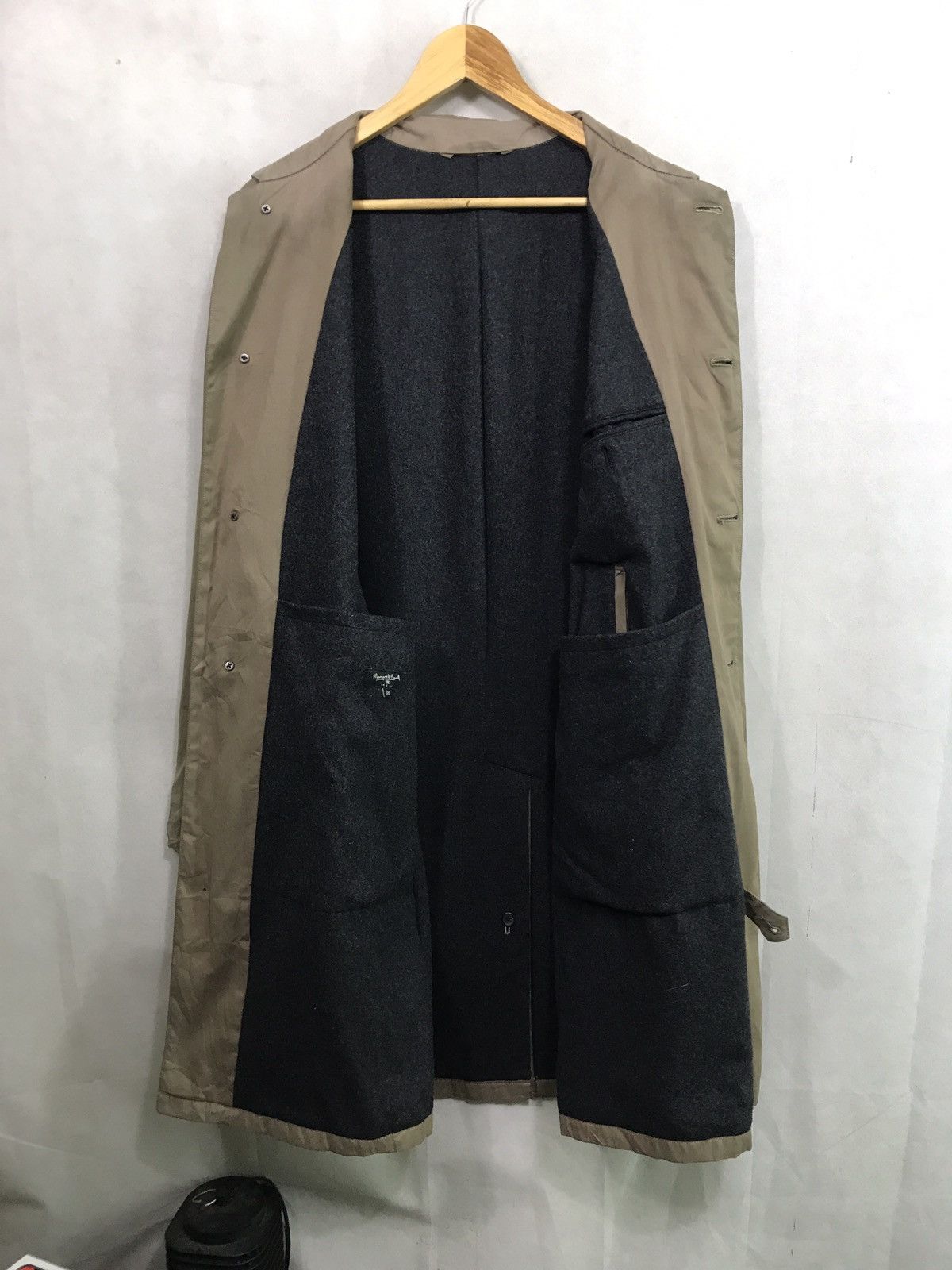 Margaret Howell MARGARET HOWELL MEN OVERCOAT WOOL CASHMERE LINING Size US M / EU 48-50 / 2 - 6 Thumbnail
