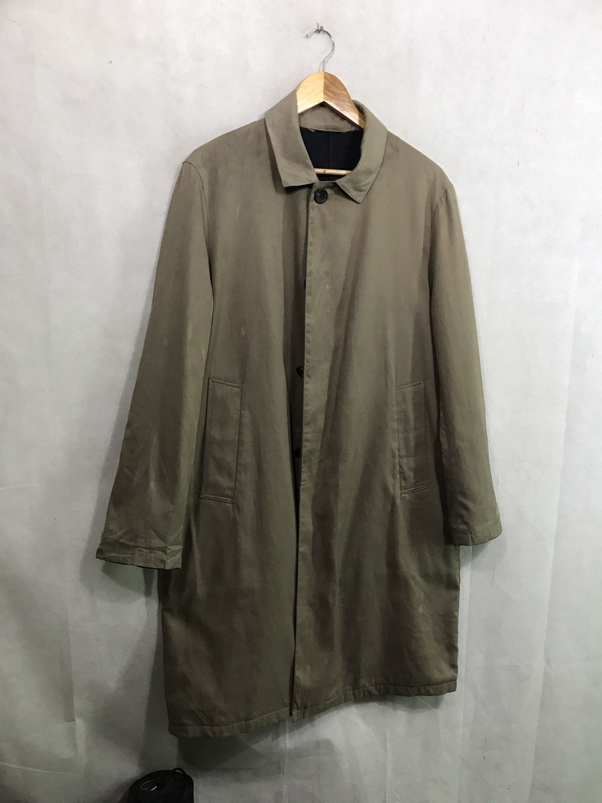 Margaret Howell MARGARET HOWELL MEN OVERCOAT WOOL CASHMERE LINING Size US M / EU 48-50 / 2 - 3 Thumbnail