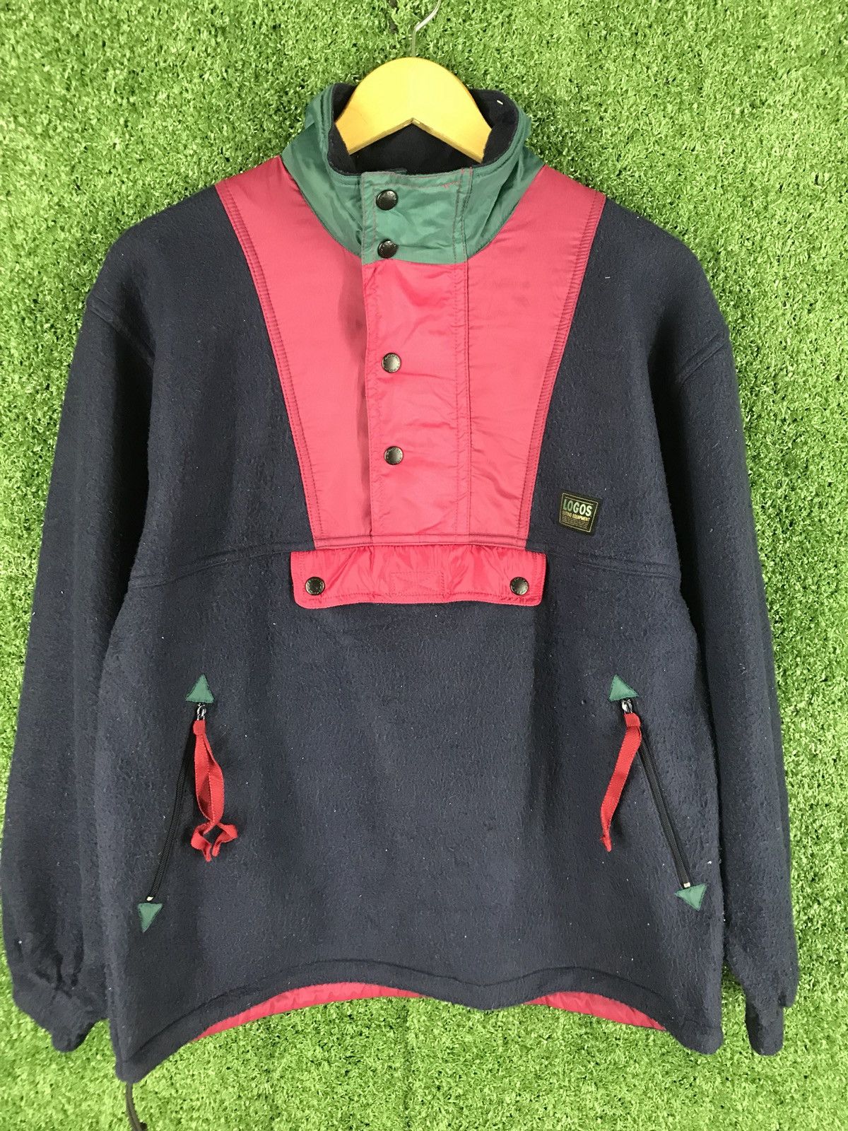 Logo Athletic 🔥🔔 LOGOS FLEECE HALF ZIPPER BIG LOGO 22 27 21 24 M Size US M / EU 48-50 / 2 - 5 Thumbnail