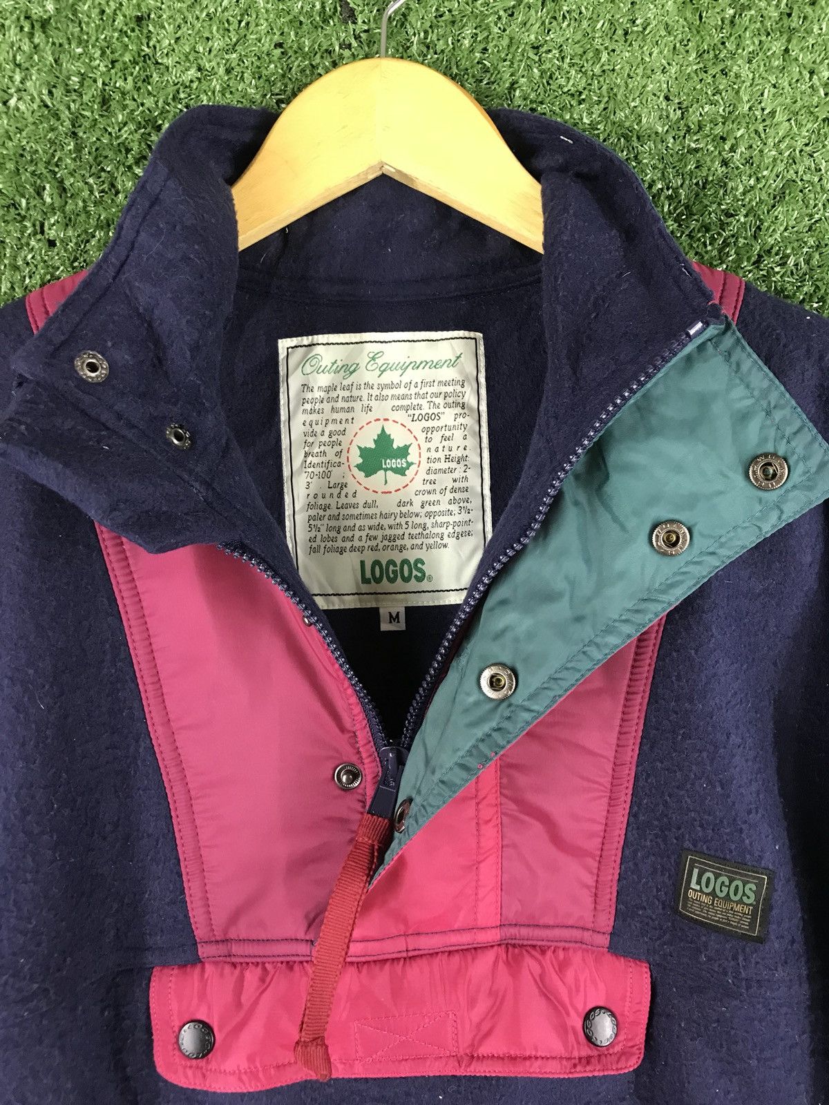 Logo Athletic 🔥🔔 LOGOS FLEECE HALF ZIPPER BIG LOGO 22 27 21 24 M Size US M / EU 48-50 / 2 - 6 Thumbnail