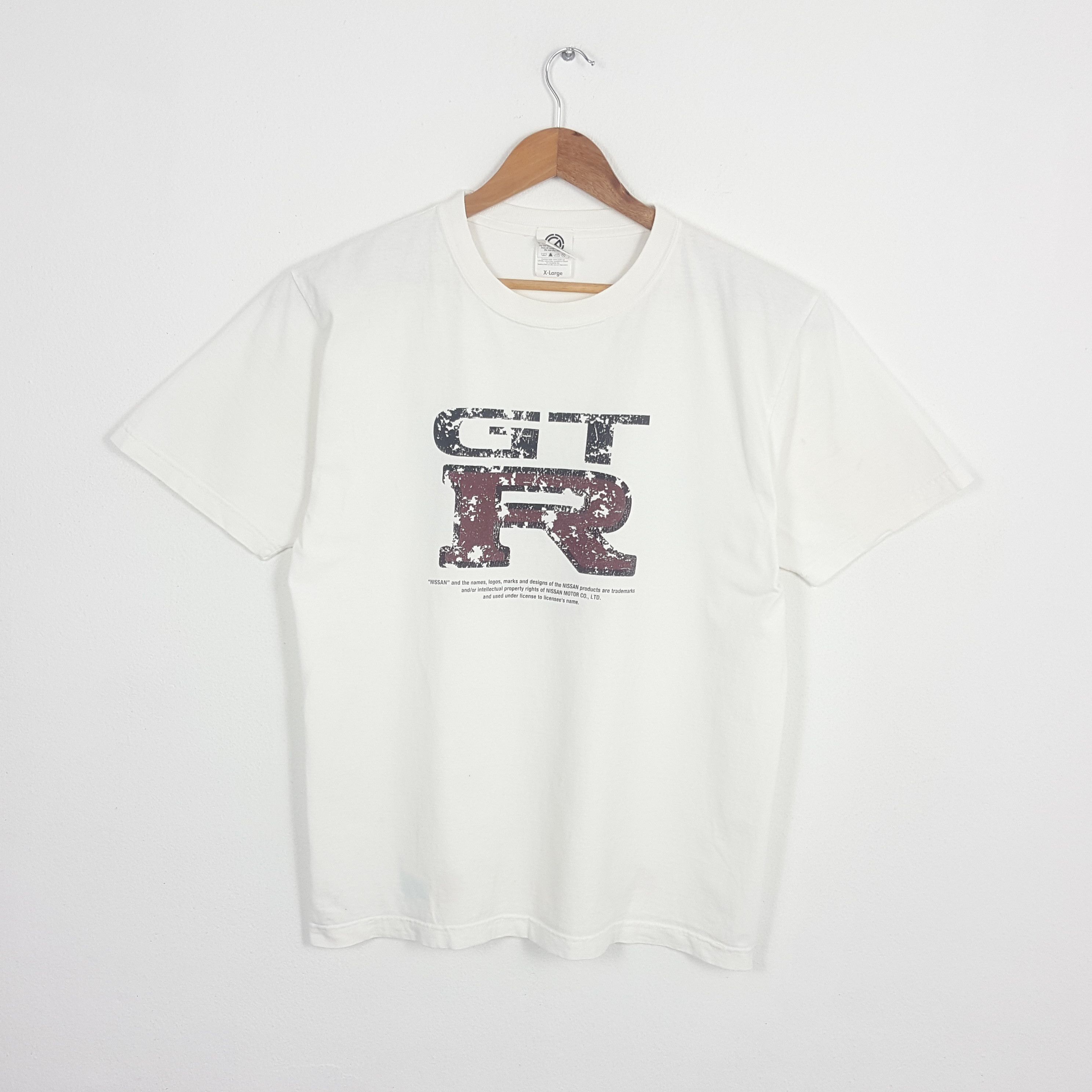 Japanese Brand × Vintage Vintage SKYLINE GTR R34 Japanese Racing Team T-Shirt Size US L / EU 52-54 / 3 - 1 Thumbnail