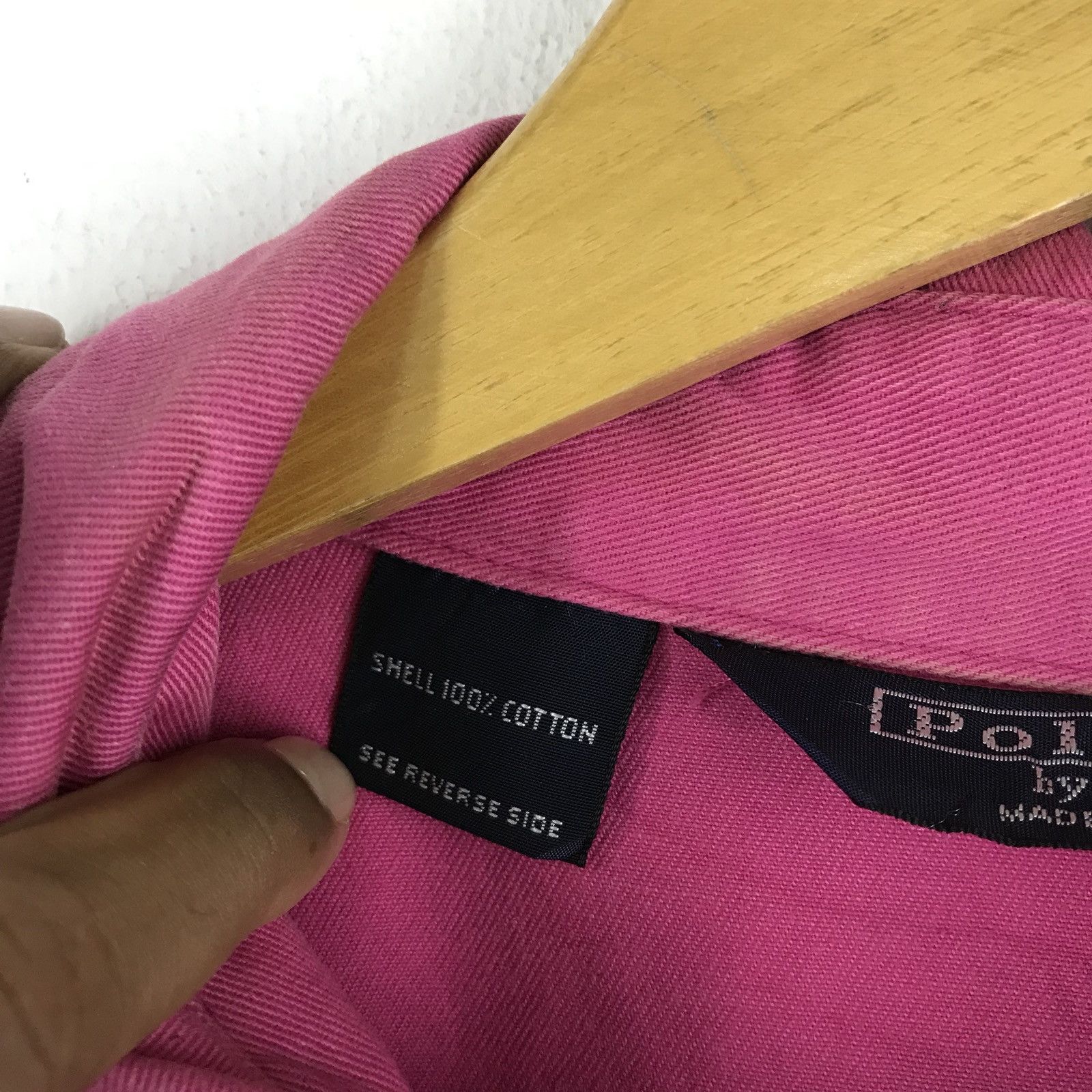 Polo Ralph Lauren Vintage Polo Ralph Lauren Pink Zip Up Jacket made in usa Size US M / EU 48-50 / 2 - 7 Thumbnail
