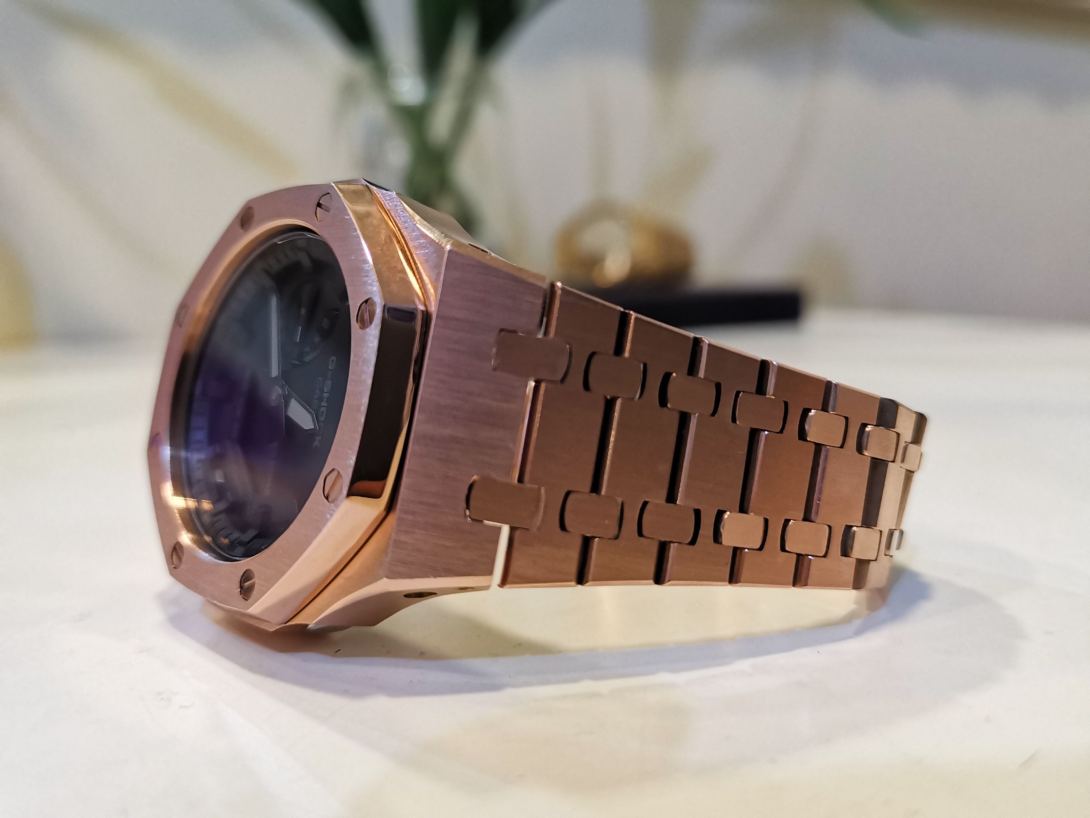 G Shock 💥QUICK SALES💥G-Shock Casioak GA-2100 (Rose Gold) Size 44 - 3 Thumbnail