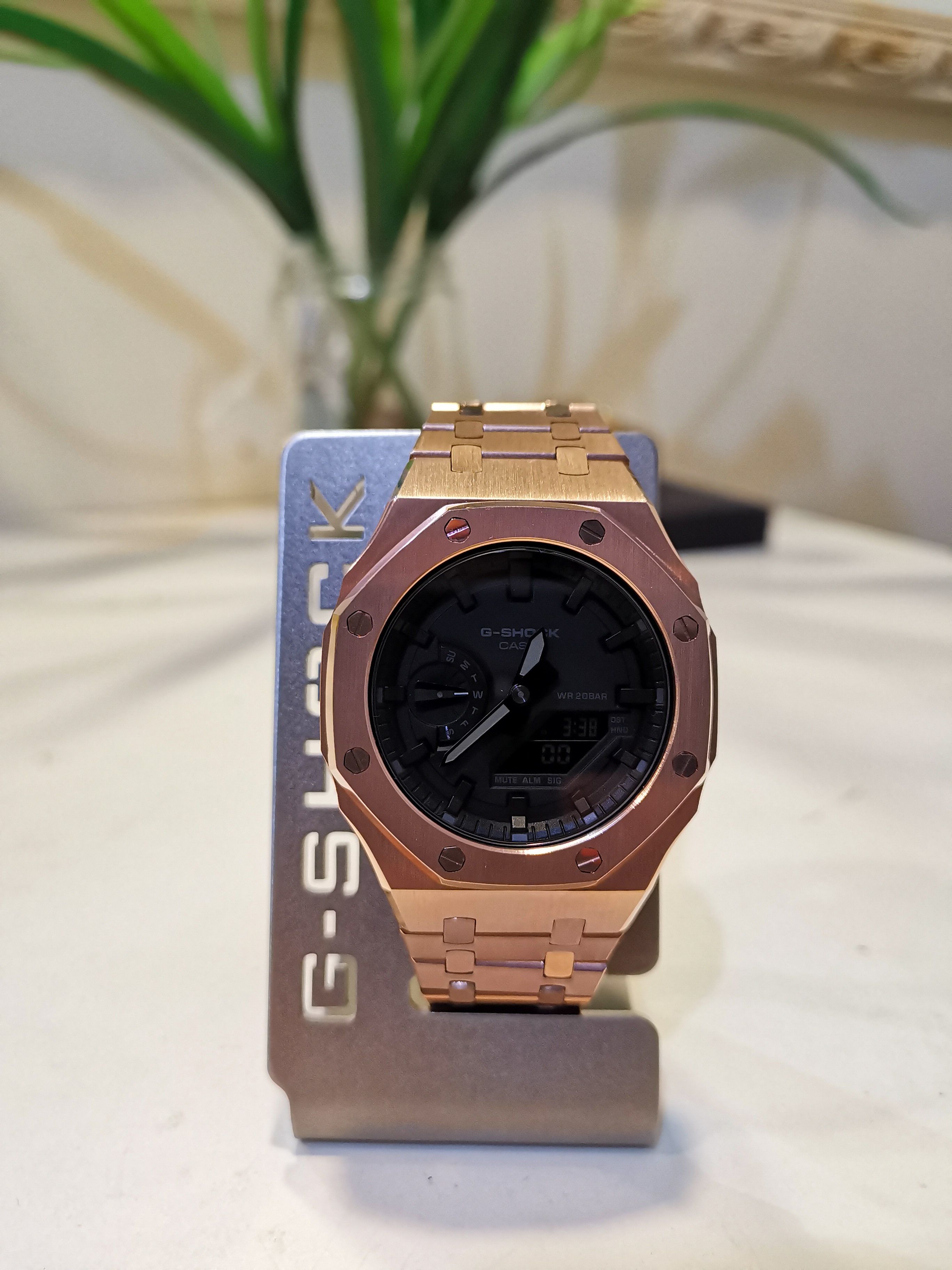 G Shock 💥QUICK SALES💥G-Shock Casioak GA-2100 (Rose Gold) Size 44 - 8 Thumbnail