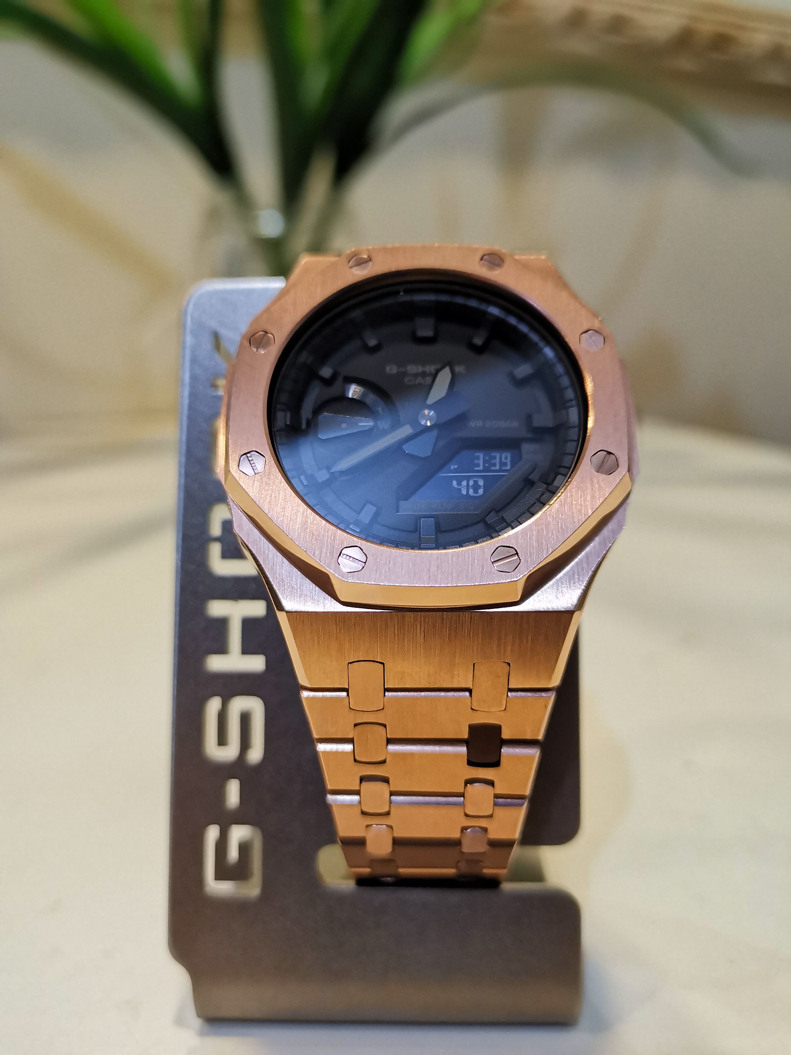 G Shock 💥QUICK SALES💥G-Shock Casioak GA-2100 (Rose Gold) Size 44 - 1 Thumbnail