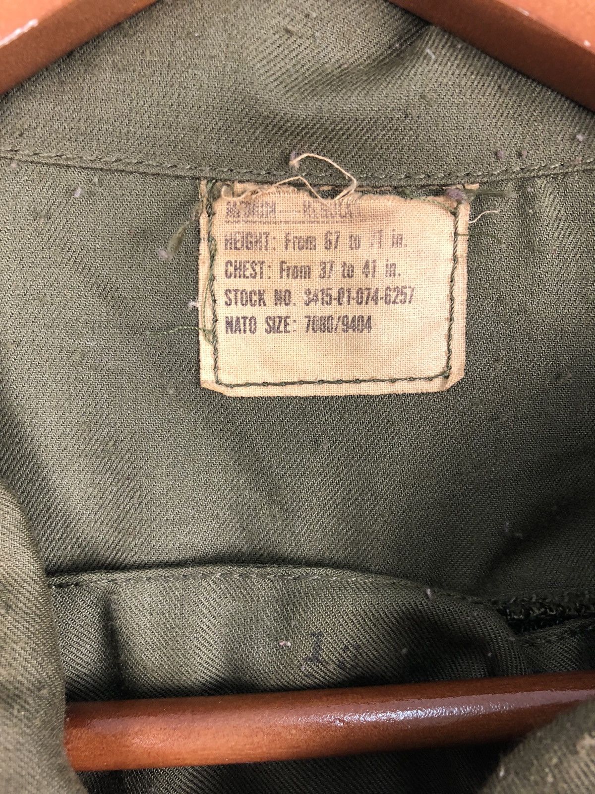 Vintage Vintage 70s Military Army Coverall Size US M / EU 48-50 / 2 - 10 Thumbnail