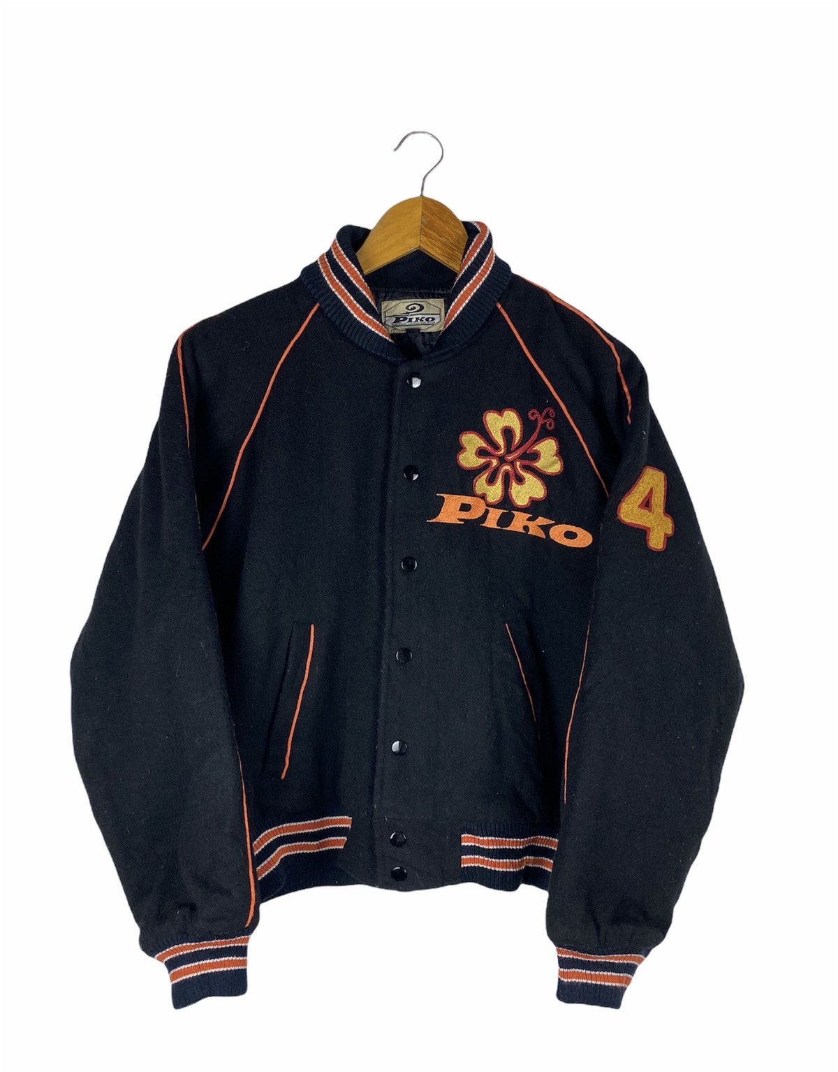 Other PIKO HAWAIIAN LONGBOARD VARSITY JACKET WOOL FABRIC Size US M / EU 48-50 / 2 - 2 Thumbnail