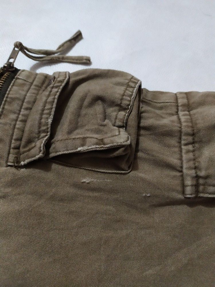 Japanese Brand 🔥Upper Freak Japan Cargo Multipocket flare pants low rise Size US 28 / EU 44 - 6 Thumbnail