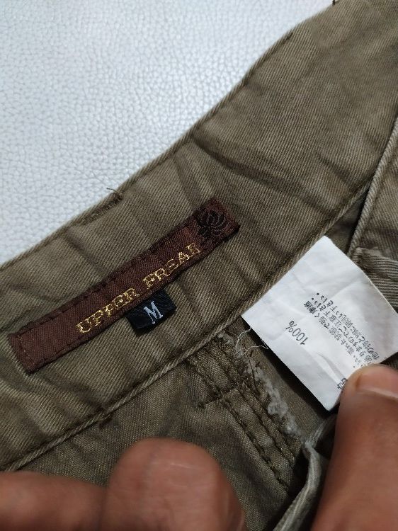 Japanese Brand 🔥Upper Freak Japan Cargo Multipocket flare pants low rise Size US 28 / EU 44 - 15 Thumbnail