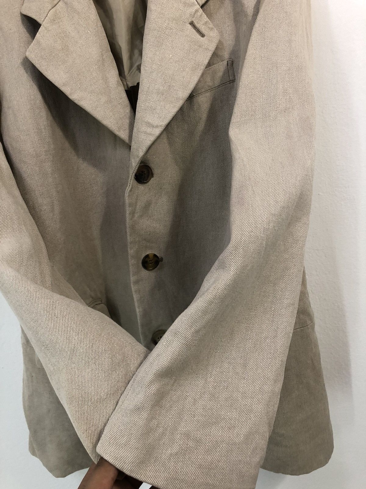Yohji Yamamoto Japanese Legendary Yohji Yamamoto Y’s for men Coat Jacket Size US M / EU 48-50 / 2 - 7 Thumbnail