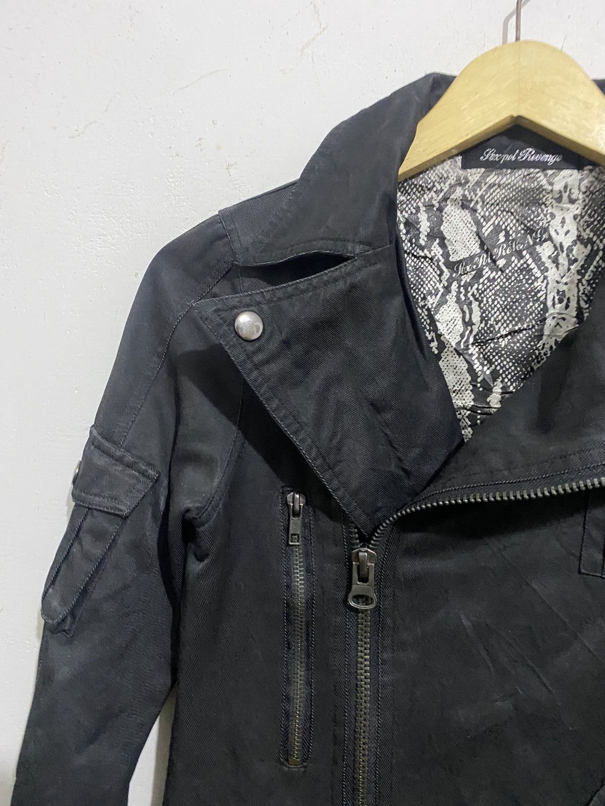 14th Addiction 💸BINDINGOFFER💸SexPot Revenge Skull Punk Jacket Size US S / EU 44-46 / 1 - 5 Thumbnail
