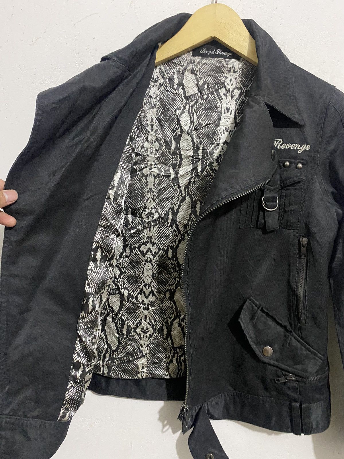 14th Addiction 💸BINDINGOFFER💸SexPot Revenge Skull Punk Jacket Size US S / EU 44-46 / 1 - 6 Thumbnail