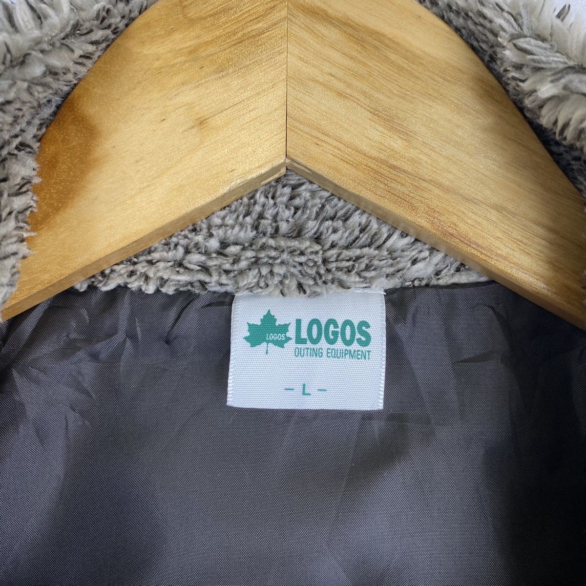 Vintage Vintage LOGOS Outdoor Fleece Zipper Vest Jacket Sleeveless Size US S / EU 44-46 / 1 - 7 Thumbnail