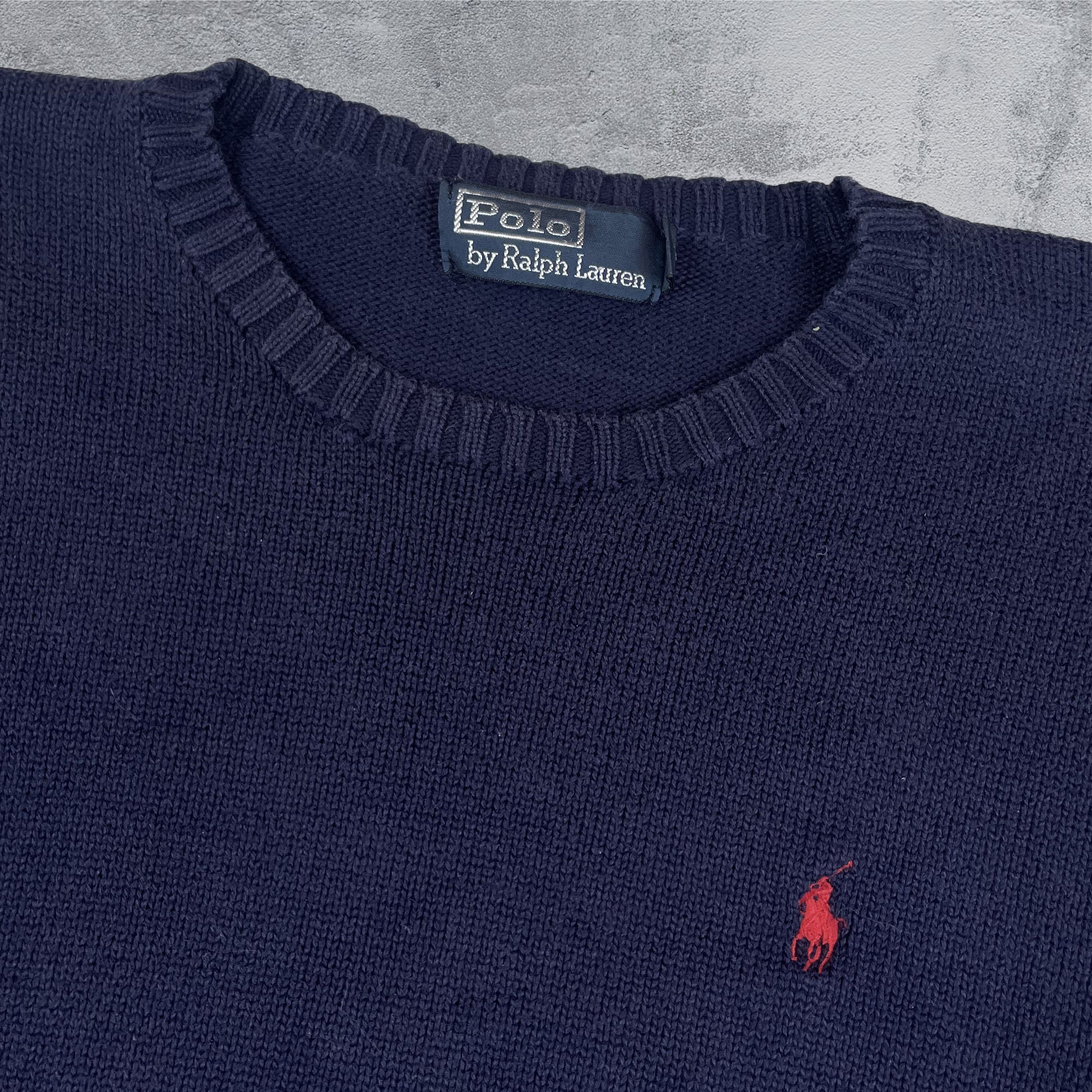 Polo Ralph Lauren × Ralph Lauren × Vintage Polo by Ralph Lauren Vintage Sweater Size US M / EU 48-50 / 2 - 2 Thumbnail