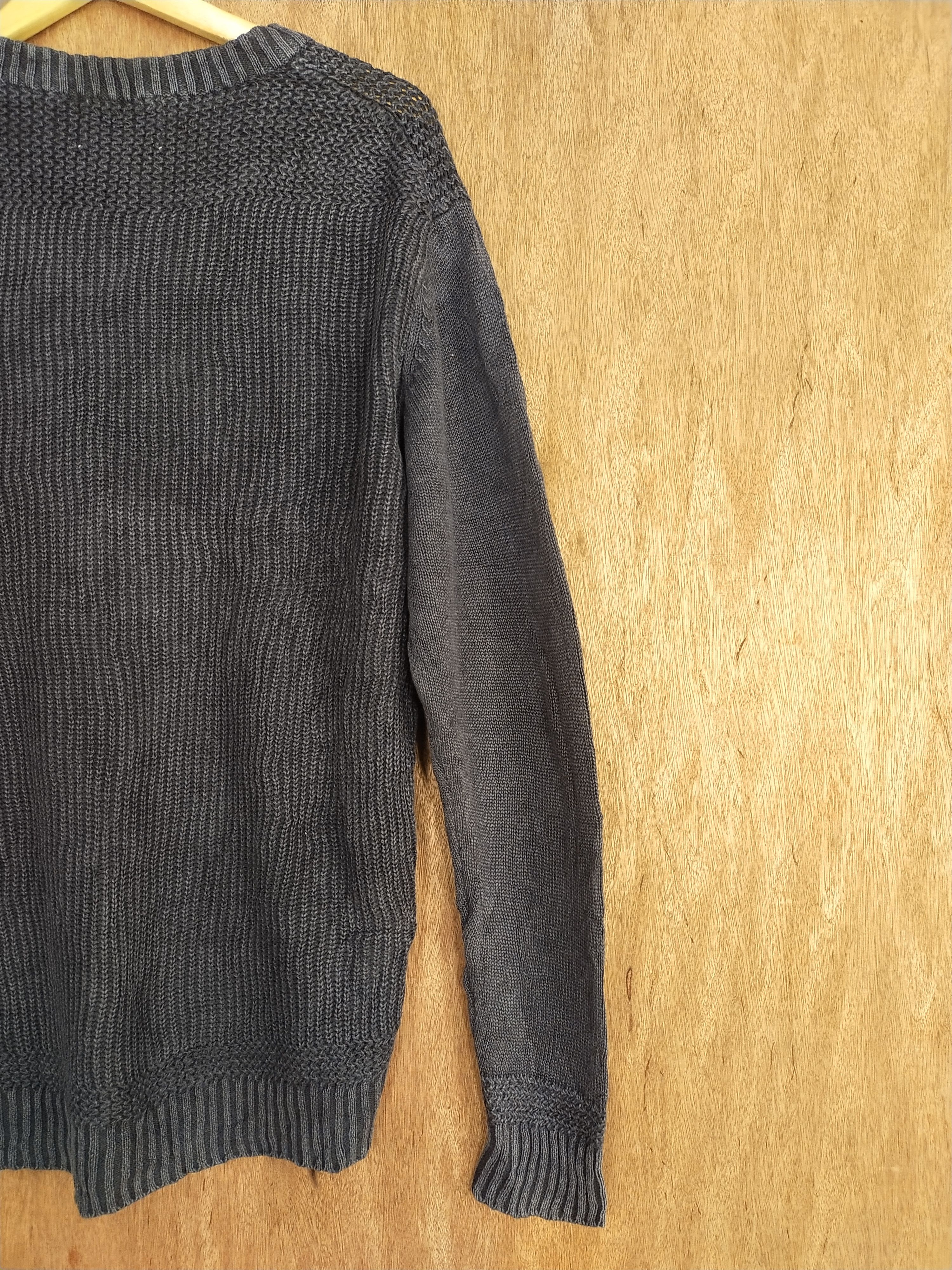 Vintage Unionmade-Houston.Co black sweatshirts knitwear #S183 Size US L / EU 52-54 / 3 - 8 Thumbnail