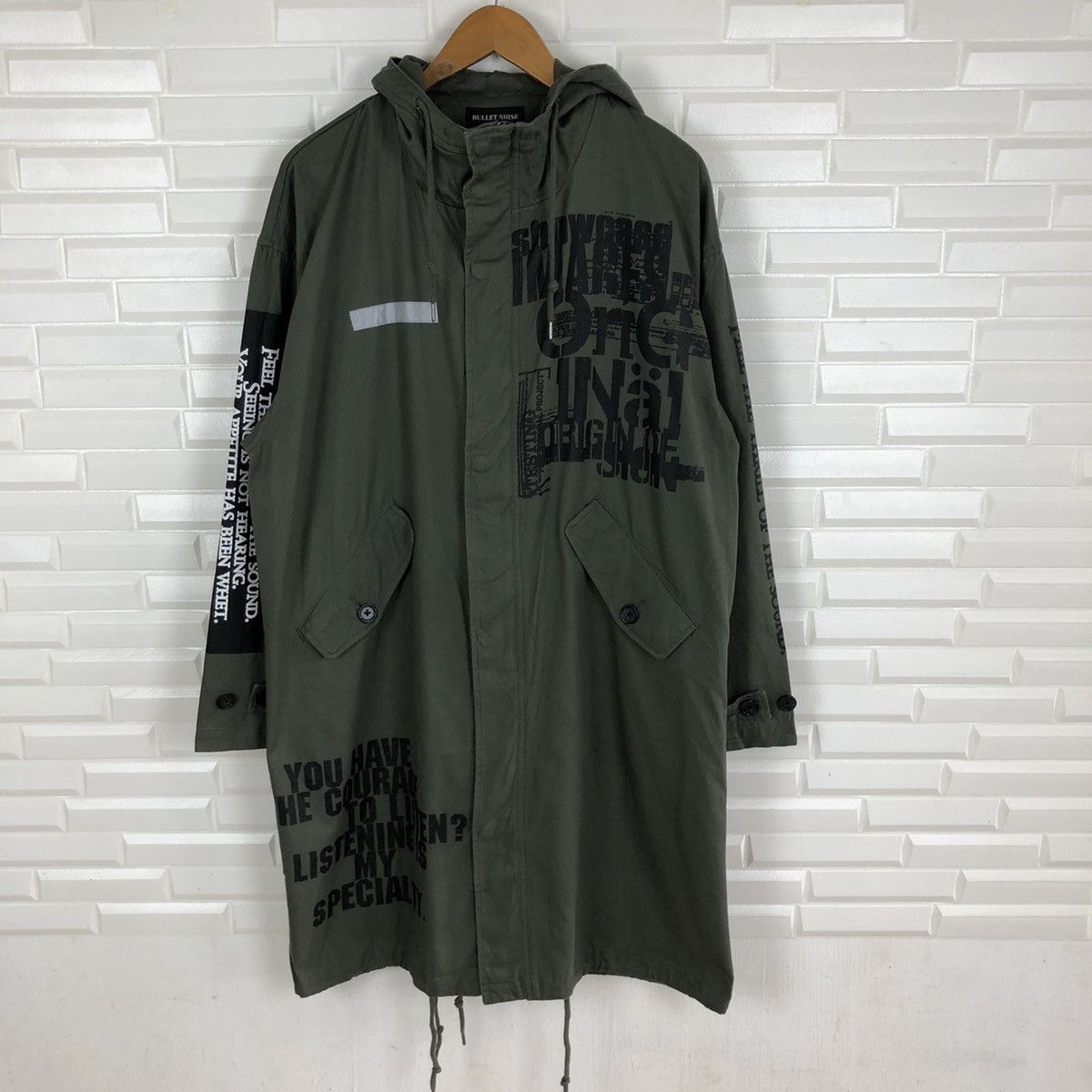 Japanese Brand BULLET NOISE MILITARY LIGHT JACKET Size US L / EU 52-54 / 3 - 5 Thumbnail