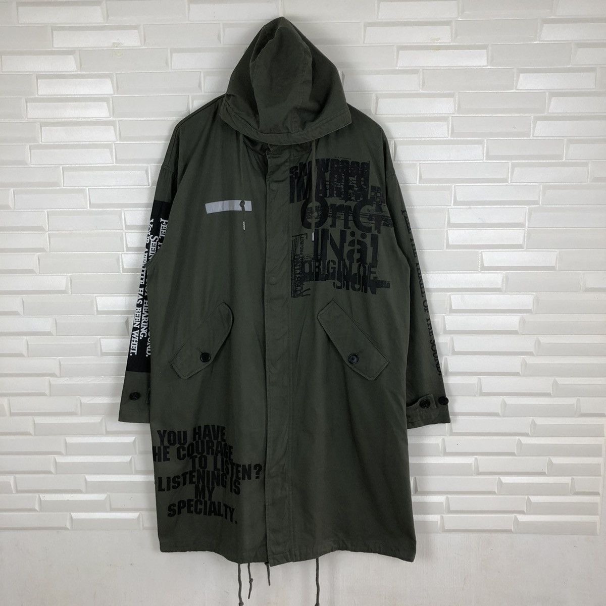 Japanese Brand BULLET NOISE MILITARY LIGHT JACKET Size US L / EU 52-54 / 3 - 1 Thumbnail
