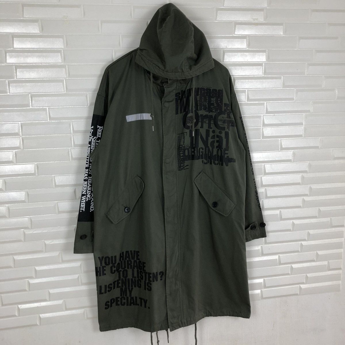 Japanese Brand BULLET NOISE MILITARY LIGHT JACKET Size US L / EU 52-54 / 3 - 4 Thumbnail