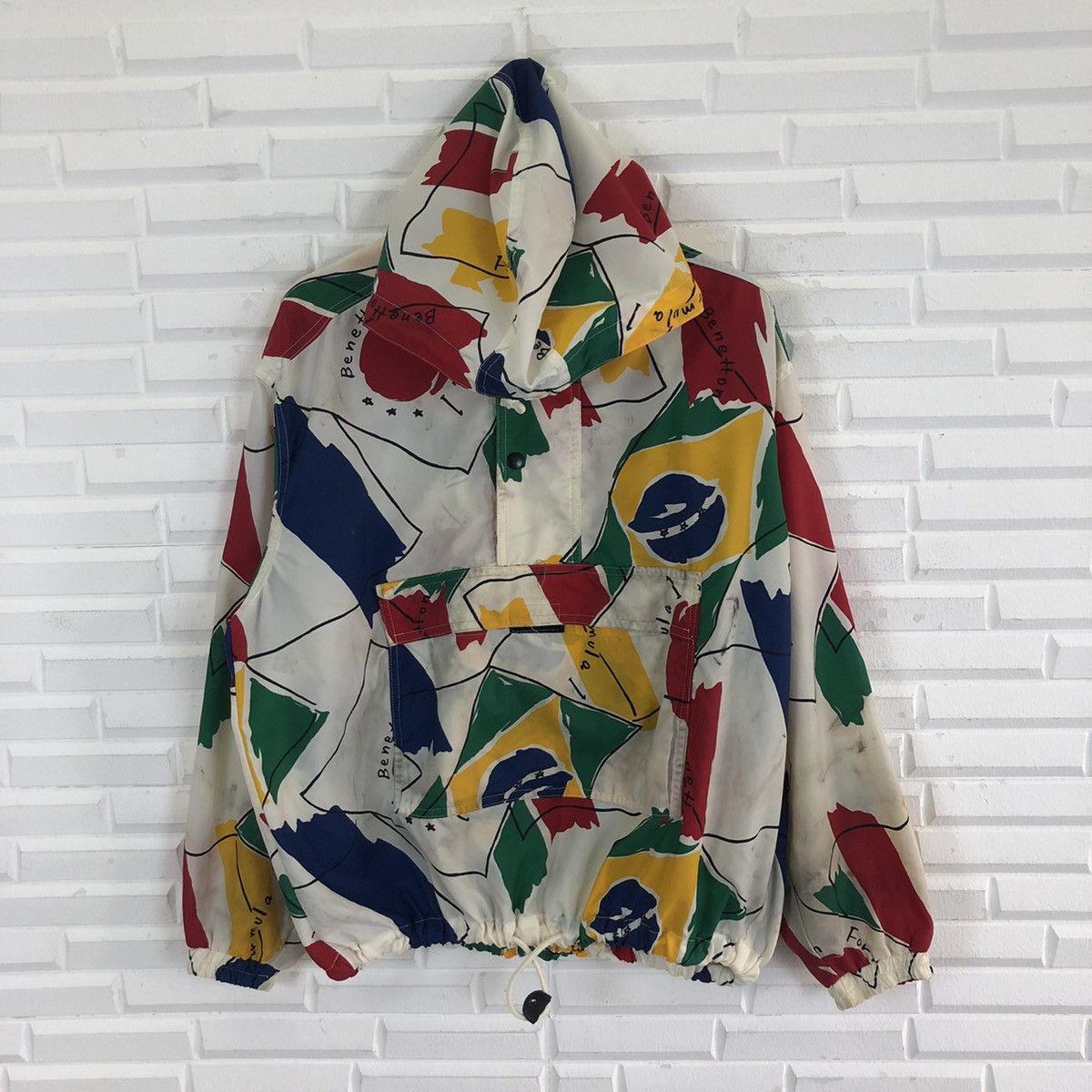 Benetton × United Colors Of Benetton BENETTON FORMULA 1 FULL PRINT HOODIE JACKET Size US L / EU 52-54 / 3 - 1 Thumbnail