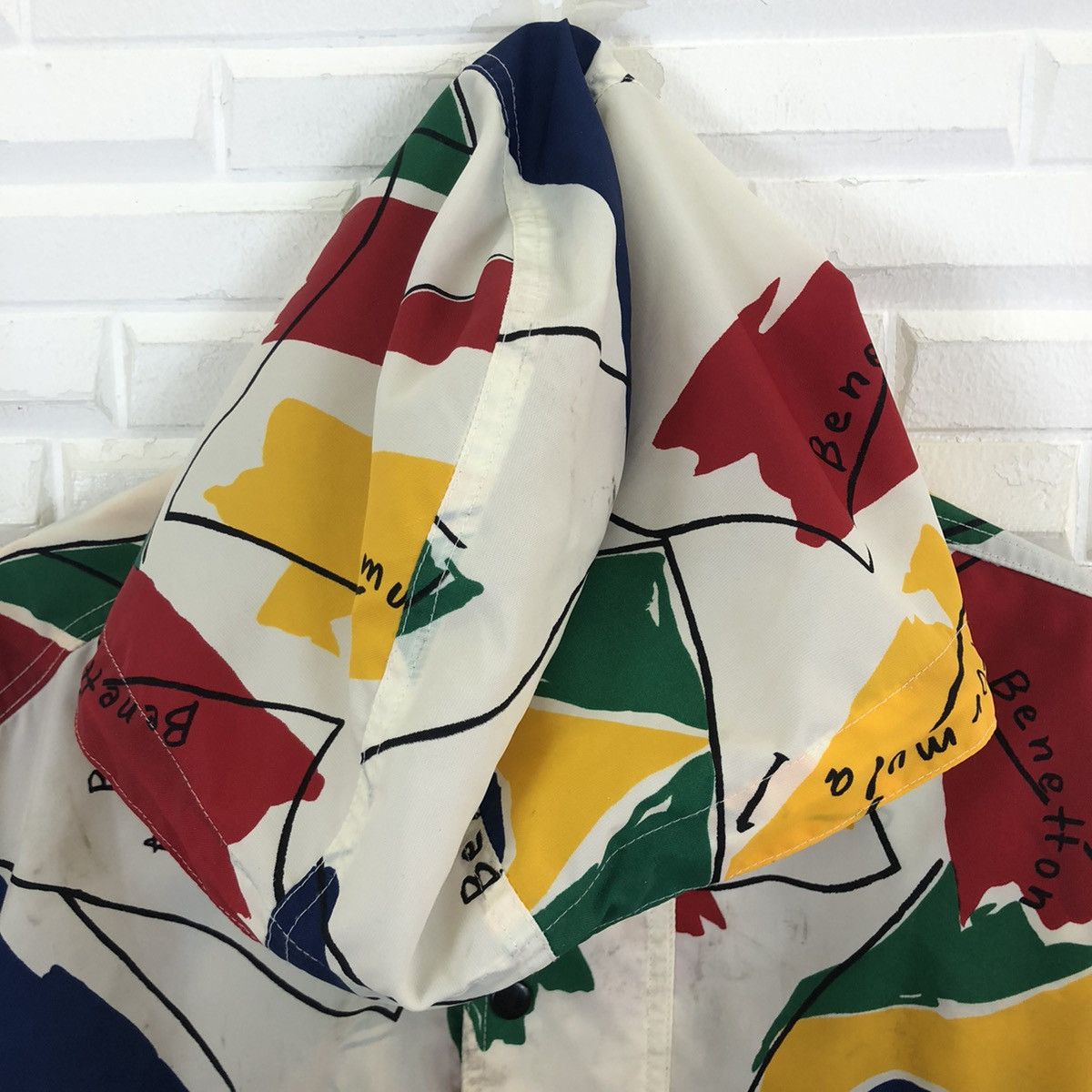 Benetton × United Colors Of Benetton BENETTON FORMULA 1 FULL PRINT HOODIE JACKET Size US L / EU 52-54 / 3 - 11 Thumbnail