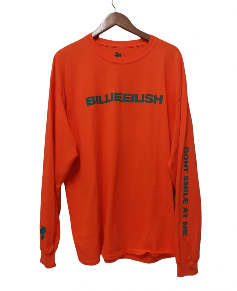 Billie Eilish Billie Eilish Music Long Sleeve Don't Smile At Me Size US XL / EU 56 / 4 - 1 Thumbnail