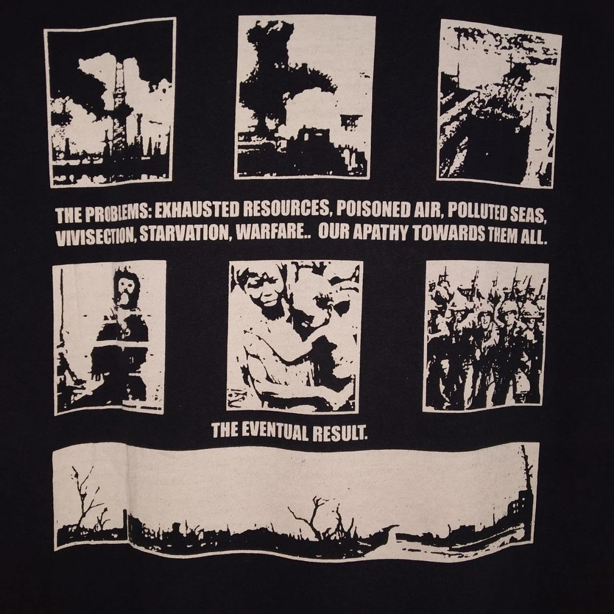 Band Tees Vintage Dropdead American Hardcore Punk Backprint Shirt Size US XL / EU 56 / 4 - 4 Thumbnail