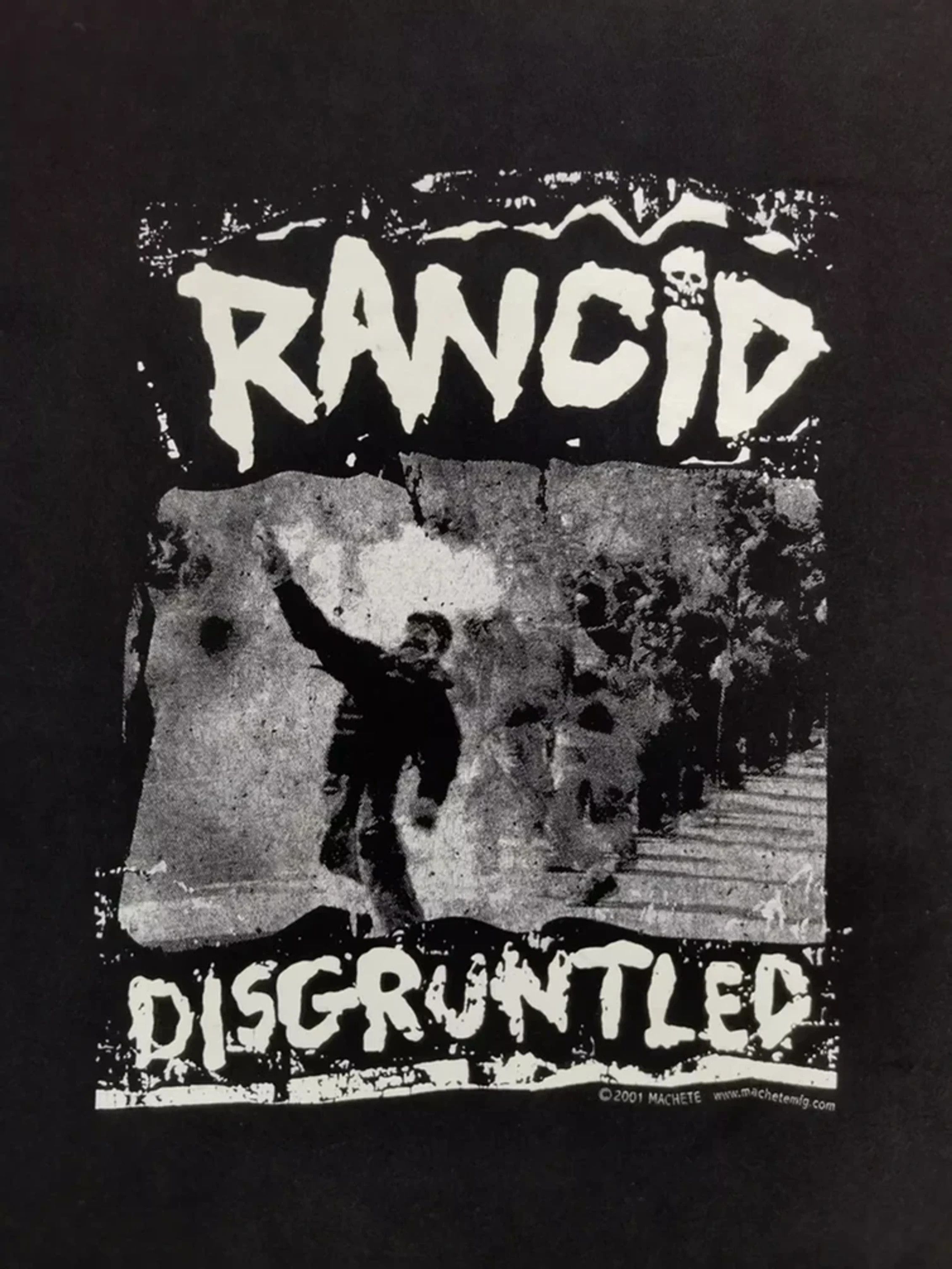 Band Tees Vintage Rancid Disgruntled Promo Tee Punk Rock Metal Size US M / EU 48-50 / 2 - 1 Thumbnail