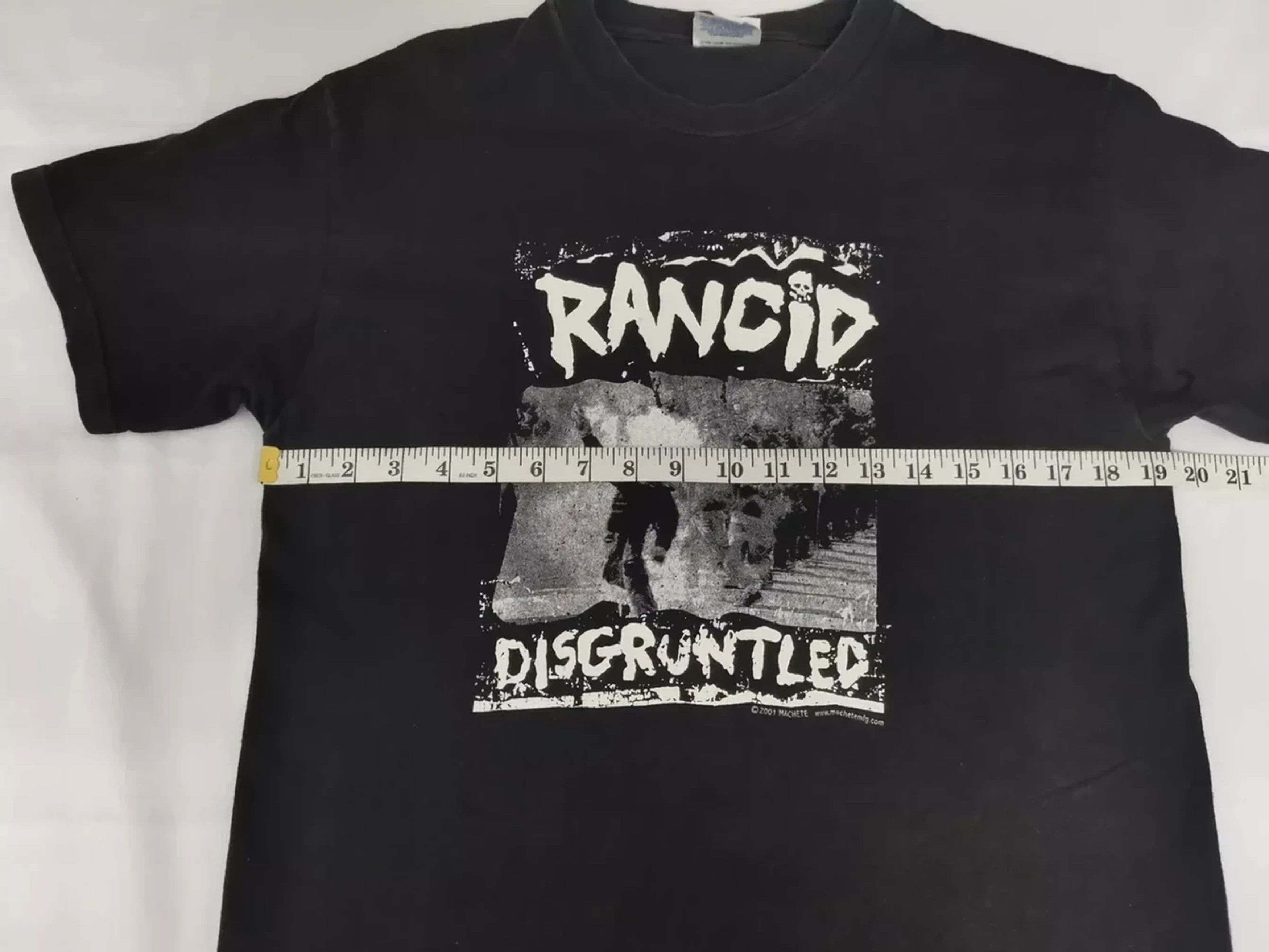 Band Tees Vintage Rancid Disgruntled Promo Tee Punk Rock Metal Size US M / EU 48-50 / 2 - 5 Thumbnail