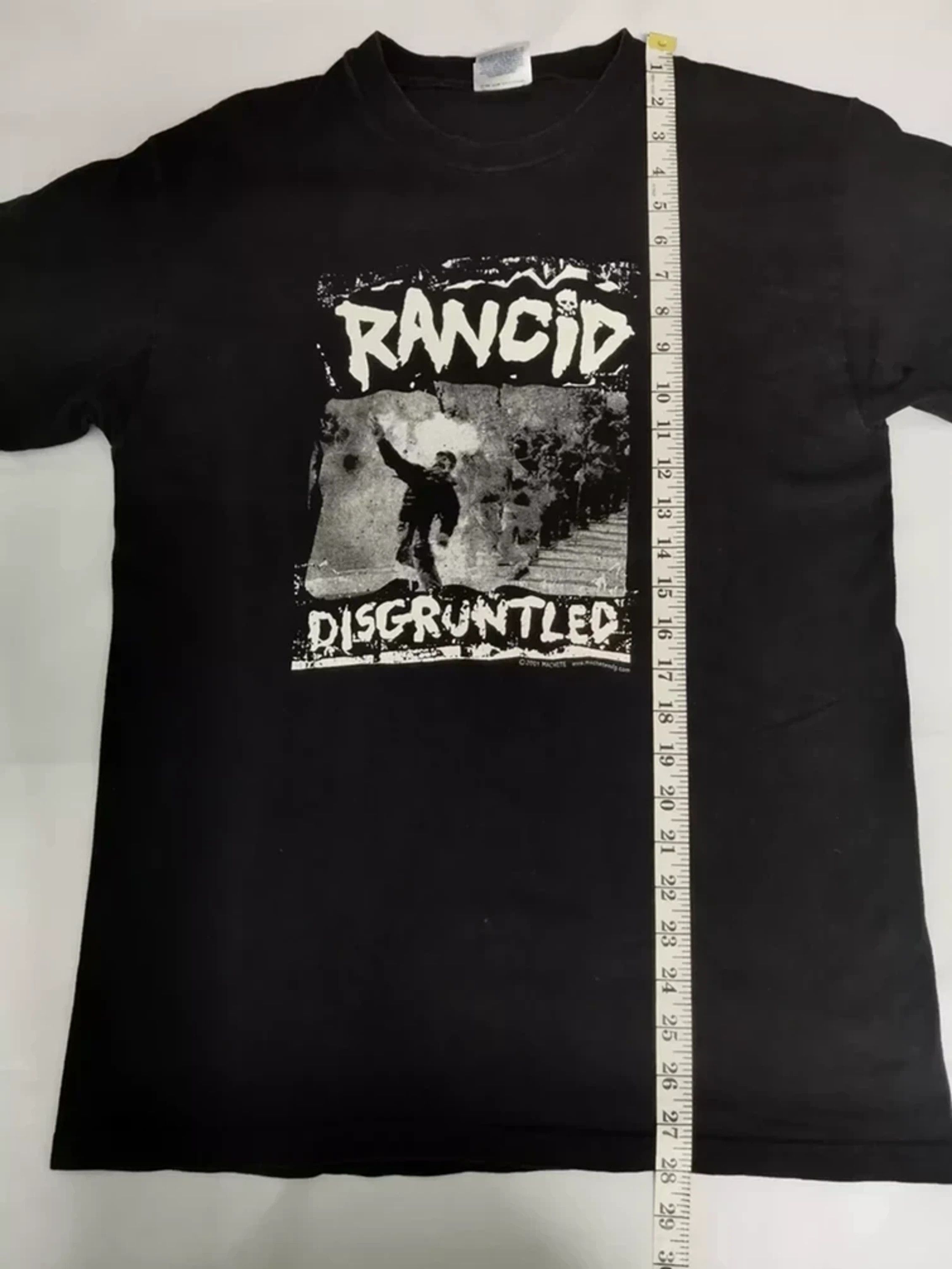 Band Tees Vintage Rancid Disgruntled Promo Tee Punk Rock Metal Size US M / EU 48-50 / 2 - 4 Thumbnail