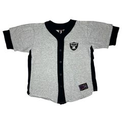 Vintage Raiders Baseball Jersey White 2XL, Vintage Online