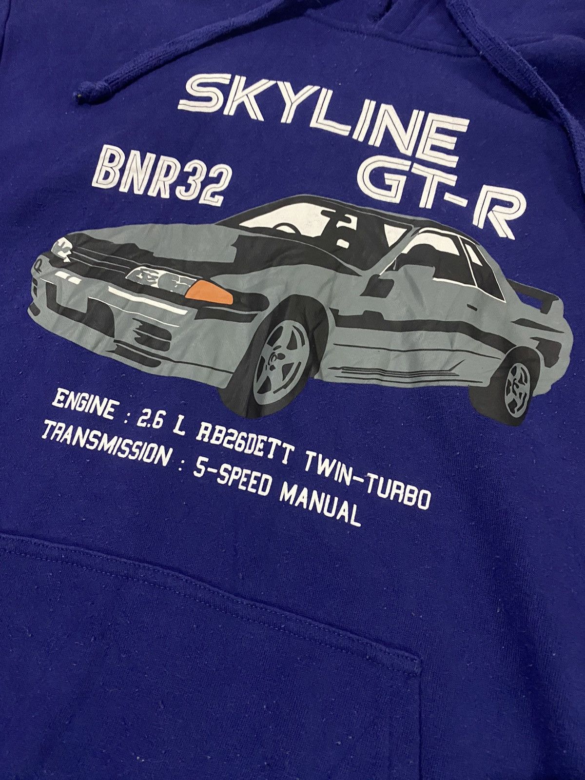 Gear for Sports Vintage Nissan Skyline GTR BNR32 Hoodie Size US L / EU 52-54 / 3 - 2 Thumbnail