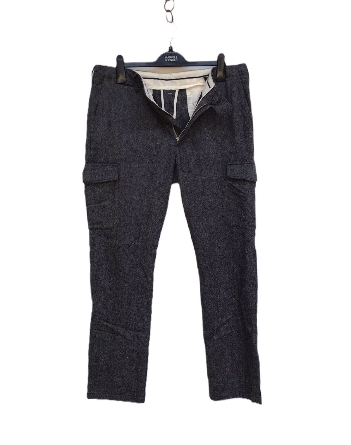 BEAUTY&YOUTH × United Arrows 🔥Beauty & Youth United Arrows Wool Cargo Casual Pants Size US 34 / EU 50 - 3 Thumbnail