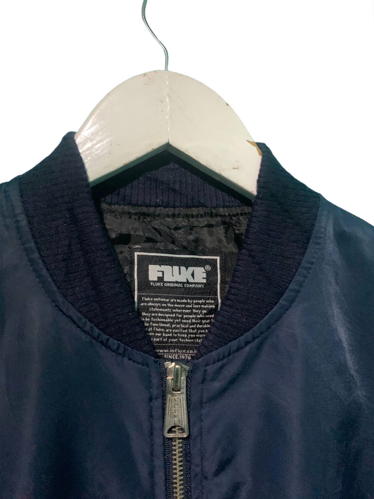 Vintage Fluke Move The Crowd Bomber Jacket Size US M / EU 48-50 / 2 - 7 Thumbnail