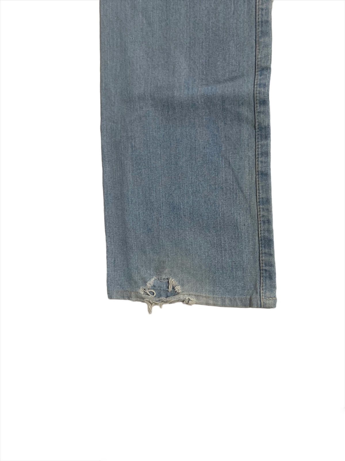 Vintage Handcrafted Double Edge Styles Denim Jeans Size US 31 - 7 Thumbnail