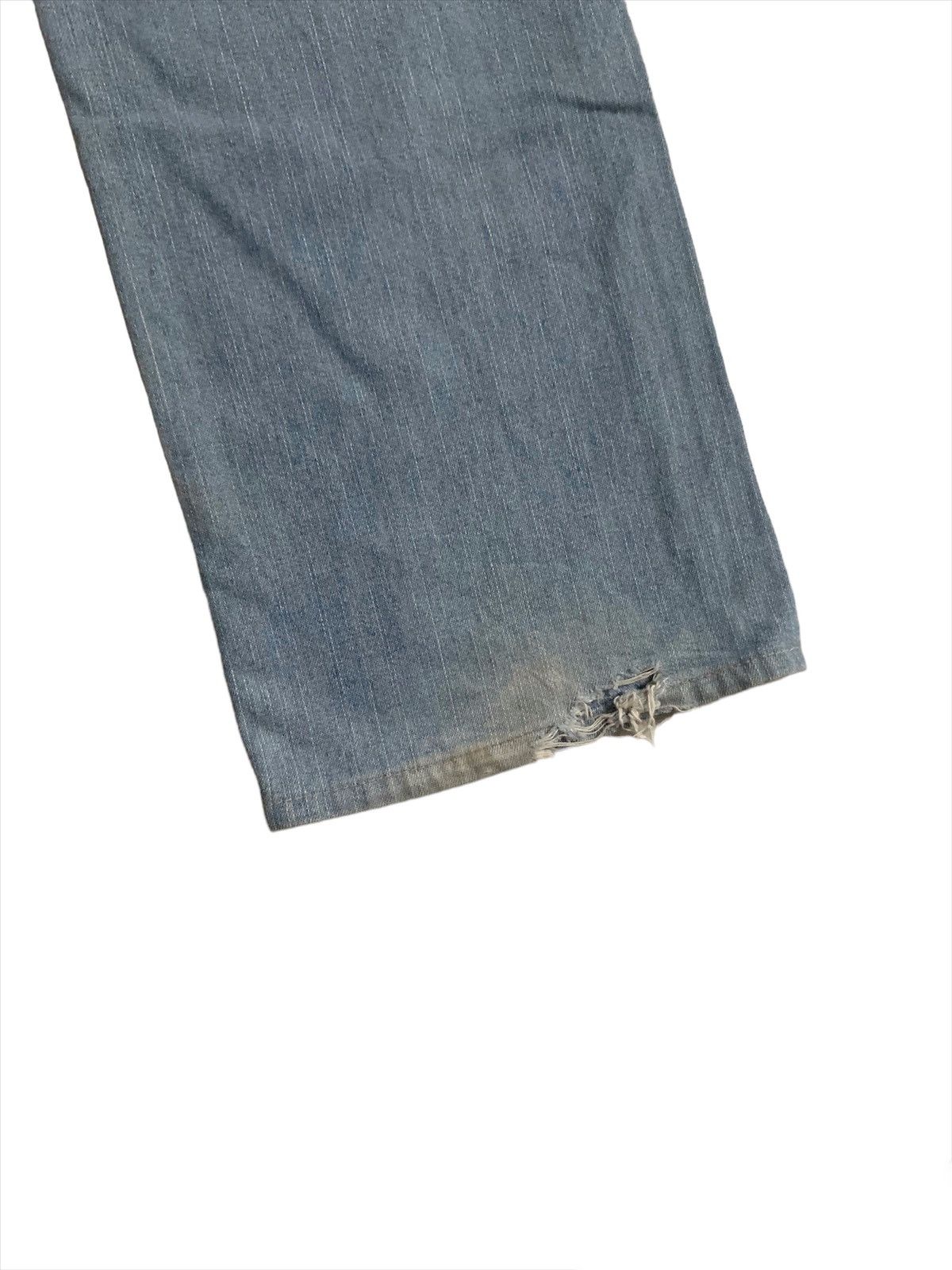 Vintage Handcrafted Double Edge Styles Denim Jeans Size US 31 - 8 Thumbnail