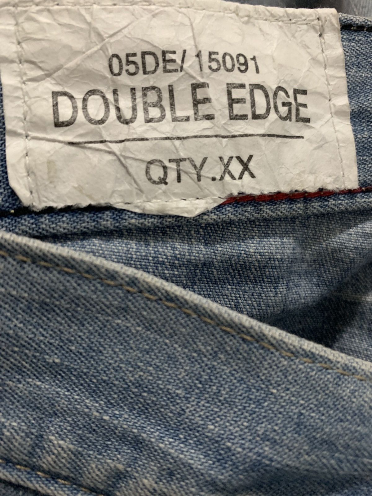 Vintage Handcrafted Double Edge Styles Denim Jeans Size US 31 - 10 Thumbnail