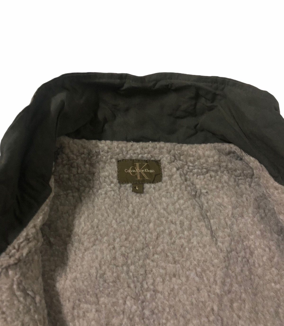 Calvin Klein × Vintage 🔥Calvin Klein Jeans Jacket Sherpa Inside Size US L / EU 52-54 / 3 - 7 Thumbnail