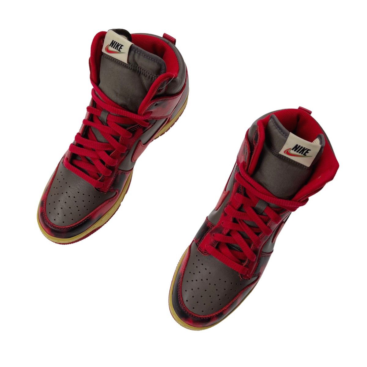 Nike Nike Dunk High 1985 Red Acid Wash Size US 9.5 / EU 42-43 - 3 Thumbnail