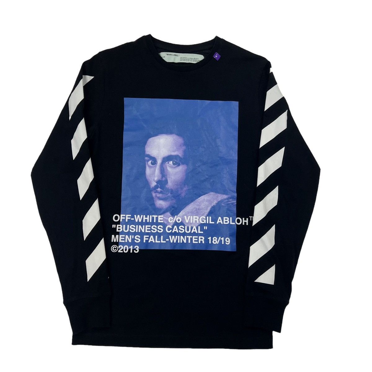 Off-White Off-White Bernini Long Sleeve T Shirt Size US XS / EU 42 / 0 - 2 Thumbnail